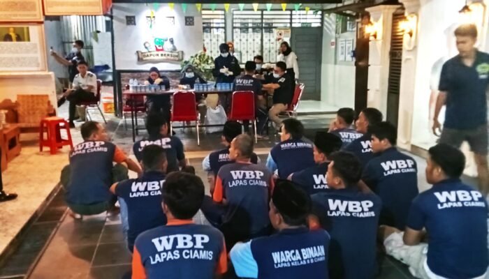 Razia Gabungan di Lapas Ciamis, Hasil Negatif Narkoba dan Zero HP Ilegal