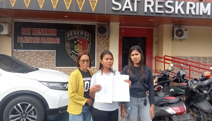 Perempuan di Palembang Laporkan Dugaan Penganiayaan ke Polrestabes Palembang