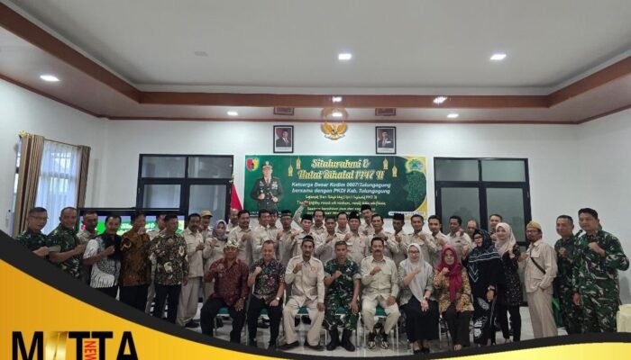 Halalbihalal Kodim 0807 Tulungagung, Dandim Ajak Kepala Desa Percepat Koperasi Merah Putih