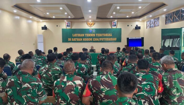 Tingkatkan Profesionalisme Babinsa di Tapal Batas, Dandim 1206/Psb: Latnister Bekal Wajib Hadapi Dinamika Wilayah 