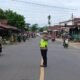 Amankan Aktivitas Awal Pekan, Satlantas Polres Kapuas Hulu Gencarkan Strong Point di Titik Rawan Macet