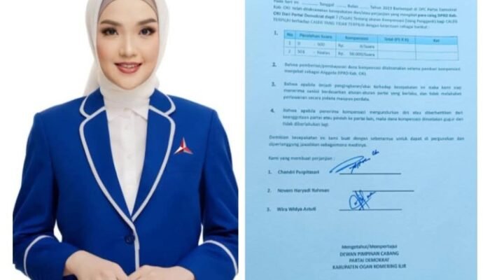 Chandri Puspitasari Dituding Ingkari Janji, Sinyal Retaknya Partai Demokrat OKI?