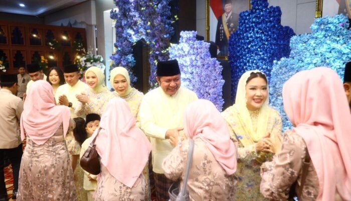 Gubernur Herman Deru Gelar Open House Lebaran Hari Kedua, Tegaskan Kekompakan Pemprov dan Pemkab/Pemkot