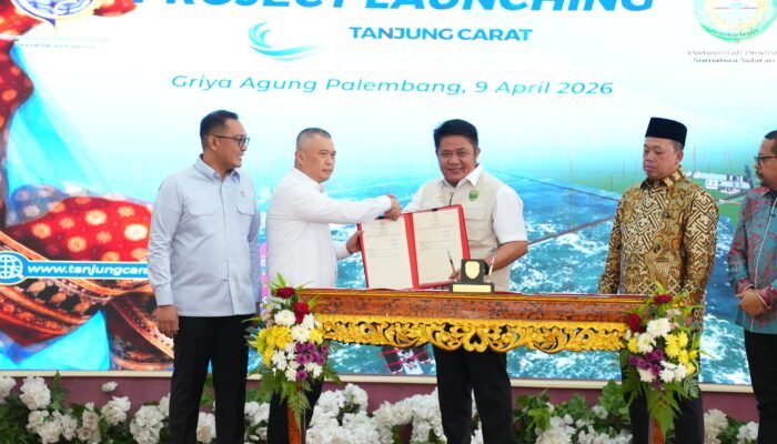 Menko AHY Dukung Penuh Pelabuhan Tanjung Carat, Gubernur Herman Deru Targetkan Beroperasi 2028