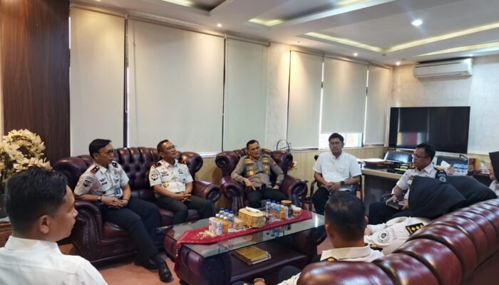 Perkuat Sinergi Penegak Hukum, Karutan Kelas I Palembang Audiensi Dengan Kajari dan Kapolrestabes
