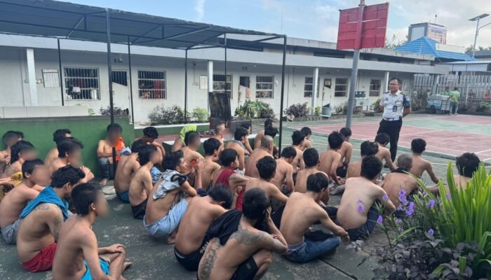 Rutin, Rutan Kelas I Palembang Perkuat Keamanan dan Kebersihan