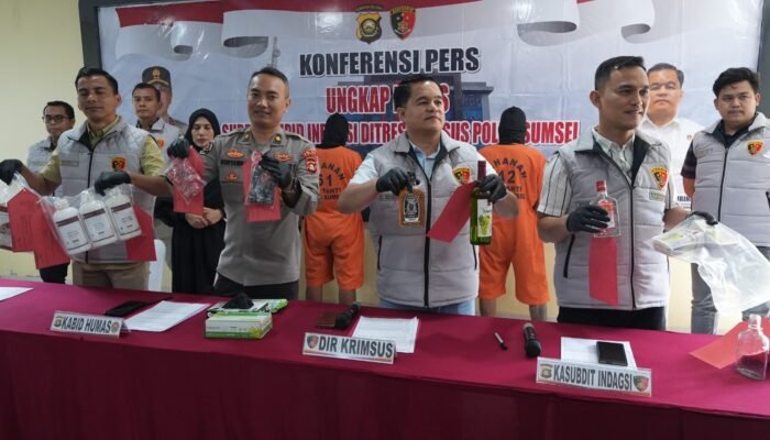 Home Industri Miras Palsu di Banyuasin Terbongkar