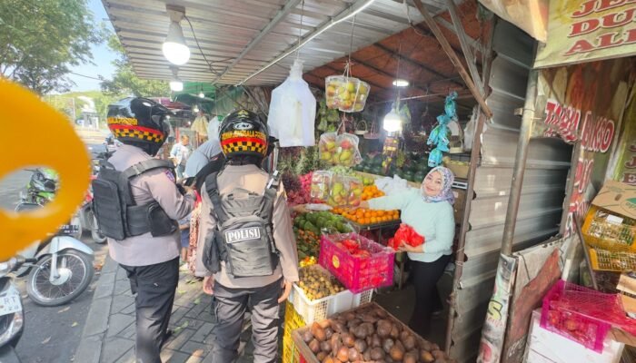 Polwan Jenggala Presisi Polresta Sidoarjo Masifkan Patroli Jaga Kamtibmas Tetap Kondusif