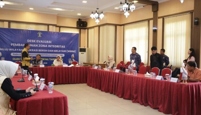 Monitoring Itjen RI, Kanwil Kemenkum Jambi Perkuat Langkah Menuju WBBM