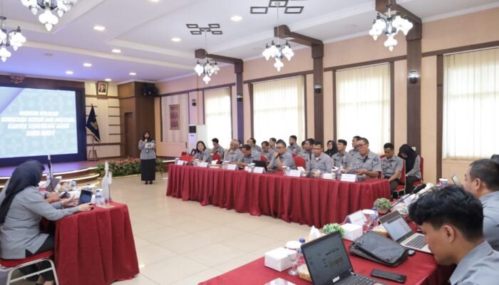 Desk Evaluasi ZI Digelar, Kanwil Kemenkum Jambi Perkuat Langkah Raih Predikat WBBM