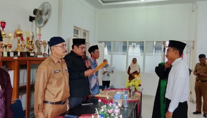 Wali Nagari Pagaruyung Lantik Kepala Jorong Padang Datar
