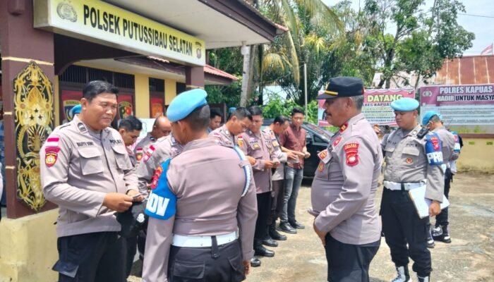 Propam Polda Kalbar Sisir Polres Kapuas Hulu hingga Polsek Jajaran dalam Gaktiblin Serentak