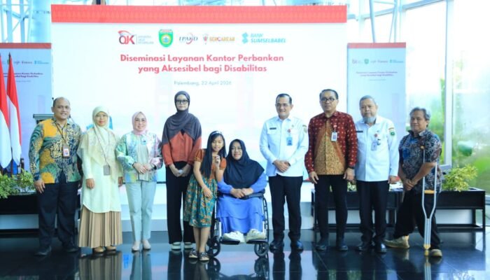 Dorong Bank Lebih Inklusif, Sekda Sumsel: “Akses untuk Disabilitas Bukan Pilihan, Tapi Kewajiban”