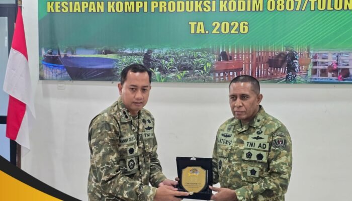 Kunjungan Pusterad ke Tulungagung Tinjau Kesiapan Kompi Produksi, Dandim 0807: Dukung Ketahanan Wilayah