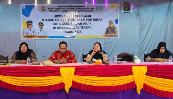 Kepala DP3AP2KB Fakfak Tekankan Data Akurat untuk Kepentingan Pemerintah dalam Setiap Kebijakan dan Program