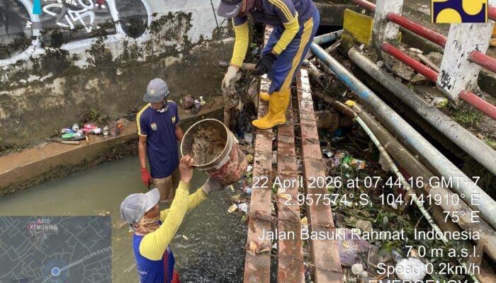 Pemkot Palembang Percepat Penanganan Banjir, Fokus 11 Titik Kritis