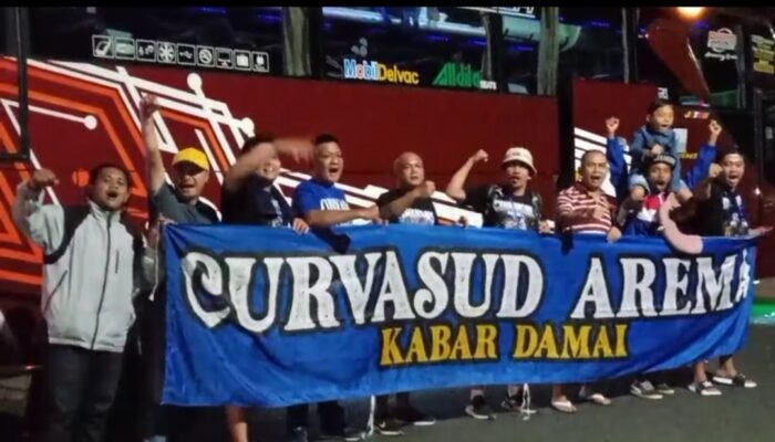 Tim Singo Edan Dapat Suntikan Semangat Dari Aremania Yang Hadir di Bandung