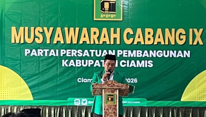 Muscab IX PPP Ciamis Masuki Tahap Pleno, Ketua OC Tekankan Soliditas dan Kesabaran Kader