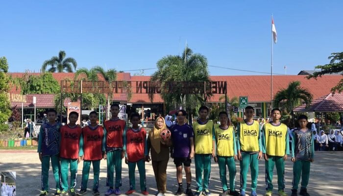 Menggali Bakat Siswa SMPN 5 Prabumulih dalam Olah Raga, Kopi Naga Gelar Turnamen Futsal