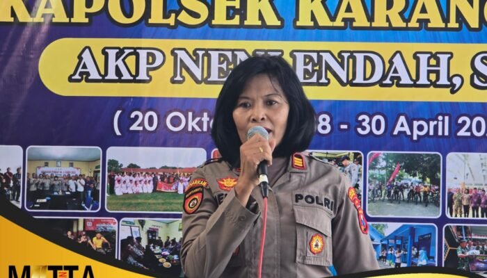 Kapolsek Karangrejo Polres Tulungagung Pamit, AKP Neni Endah Tutup Karier 38 Tahun dengan Syukur