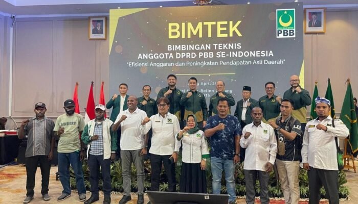 Bimtek Partai Bulan Bintang, Sejahterakan Masyarakat di Tengah Efesiensi Anggaran