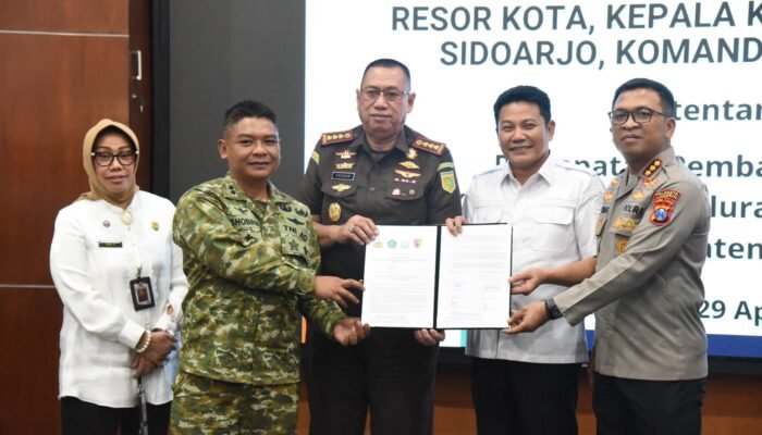 Forkopimda Sidoarjo Perkuat Sinergi, Percepatan Gerai KDKMP Capai Progres Signifikan