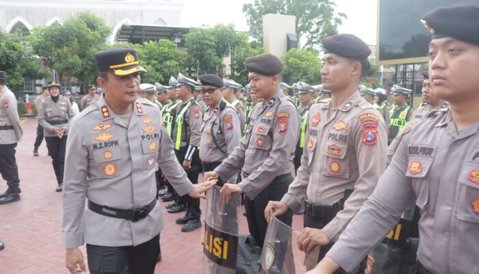 Polresta Sidoarjo Siapkan 1.200 Personel Pengamanan Hari Buruh 2026