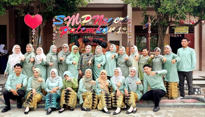 Kepsek SMP N 7 Palembang Berganti, Kenangan ini Yang Ditinggalkan