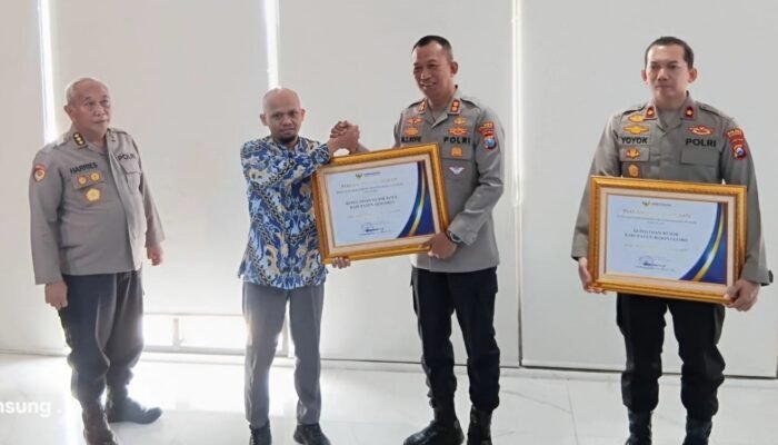 Polresta Sidoarjo Raih Penghargaan dari Ombudsman RI dengan Predikat Pelayanan Sangat Baik