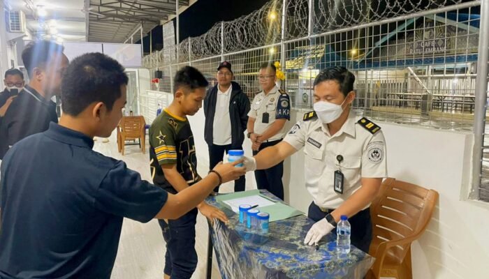 Gandeng TNI – Polri, Rutan Kelas I Palembang Gelar Razia Dadakan