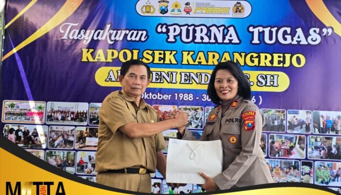 Apresiasi Pengabdian Kapolsek Karangrejo Polres Tulungagung, AKD Sebut “Senyummu Adalah Senyumku” Jadi Teladan Pelayanan