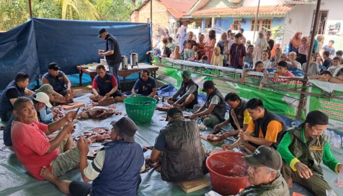 Masjid Darussaadah Sembelih 9 Sapi dan 10 Kambing di Hari Raya Idul Adha 1447 Hijriah