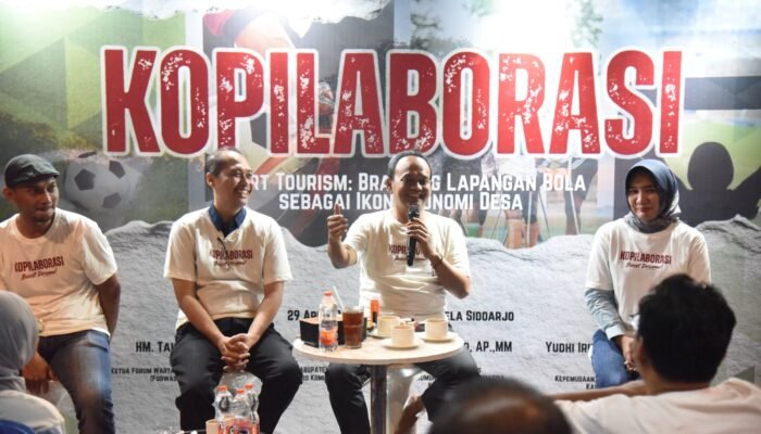 Kominfo Sidoarjo Dorong Branding Lapangan Desa Jadi Destinasi Wisata Olahraga