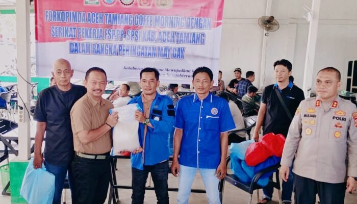 Ketua DPRK Aceh Tamiang Hadiri Moment May Day
