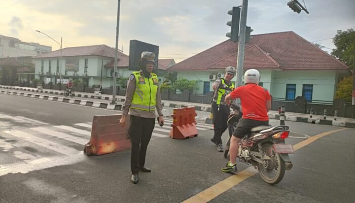Polda Sumsel Kawal Uji Coba CFD Tahap II di Palembang