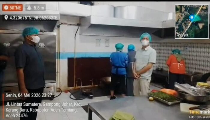 Sidak Dapur MBG, Dewan Aceh Tamiang Temukan Perubahan Signifikan Prihal Pengelolaan Dapur