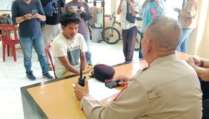 Residivis Curanmor di Palembang Ditangkap Warga, Uangnya Buat Main Judi Slot