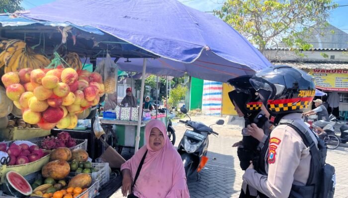 Polwan Jenggala Presisi Polresta Sidoarjo Ajak Warga Jaga Kamtibmas