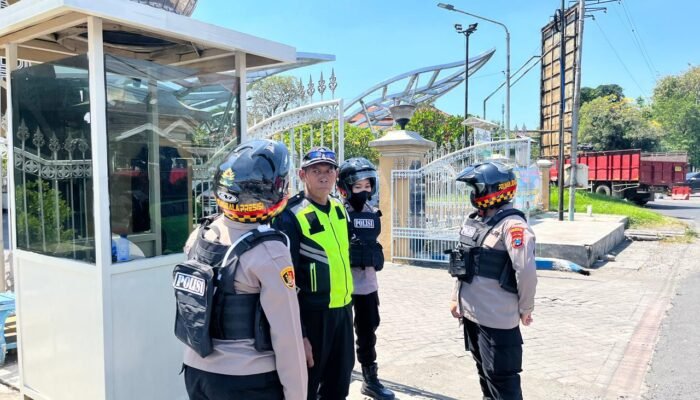 Polwan Jenggala Presisi Intensifkan Patroli, Jaga Kamtibmas Tetap Kondusif di Sidoarjo