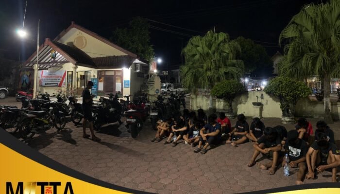 Resahkan Warga, Balap Liar di Tulungagung Ditindak Tegas, Polisi Amankan Belasan Motor 