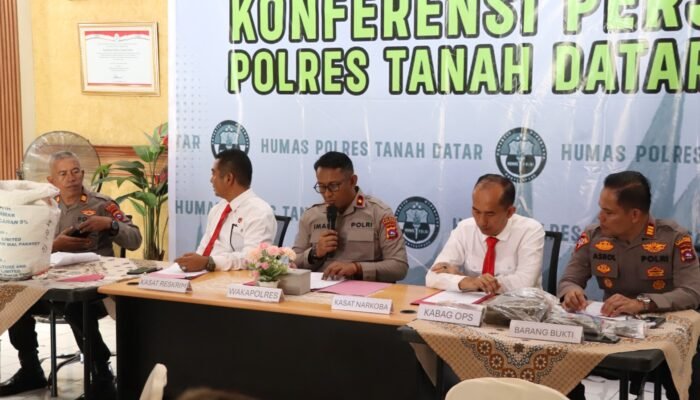 Polres Tanah Datar Berhasil Gagalkan Peredaran Narkoba dan Perdagangan Hewan Dilindungi