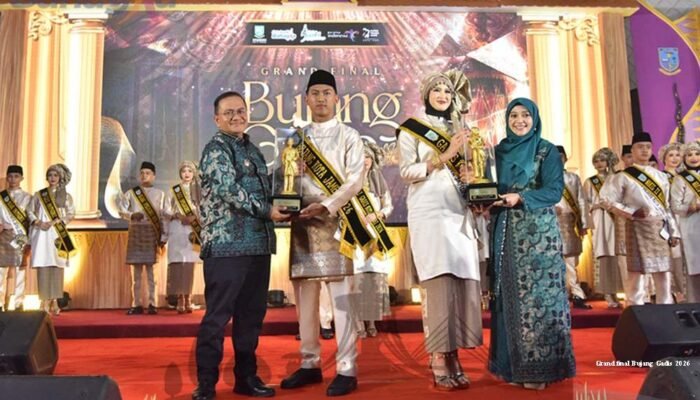 Bujang Gadis Kota Jambi 2026 Terpilih, Maulana Soroti Peran Generasi Muda
