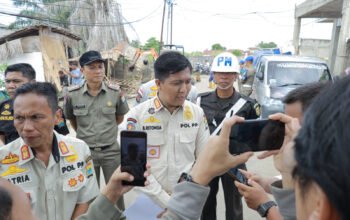 Empat Pondok Liar di DAS Udang Jakabaring Dibongkar Lagi, Satpol PP: “Jangan Bangun di Sempadan Sungai”