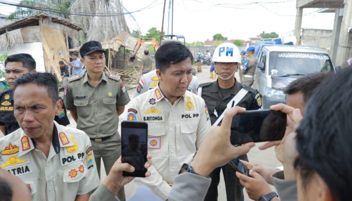 Empat Pondok Liar di DAS Udang Jakabaring Dibongkar Lagi, Satpol PP: “Jangan Bangun di Sempadan Sungai”