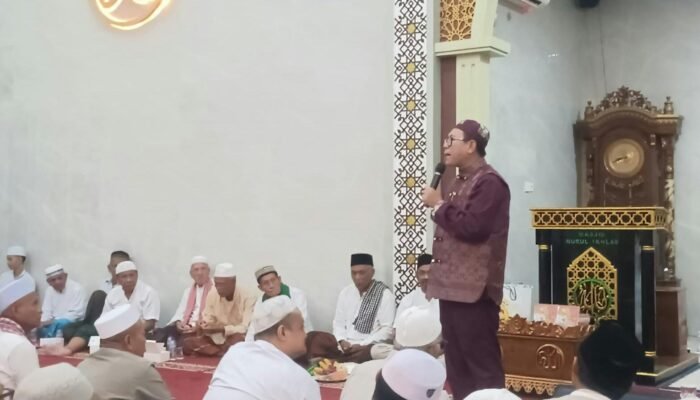 Ustad Kondang Koko Liem Hadiri Tausiah Masjid Nurul Ikhlas Sekojo Palembang
