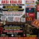 Gelar Aksi, Koalisi Masyarakat Peduli Palembang Desak Penertiban Pajak Retribusi Reklame dan Papan Nama