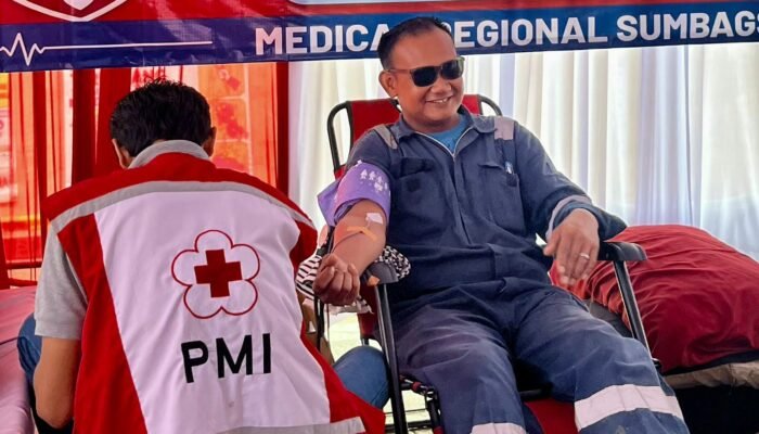 Pertamina Patra Niaga Regional Sumbagsel Ajak Masyarakat Peduli Kesehatan lewat Donor Darah dan VCT