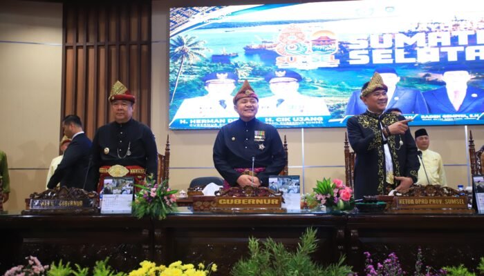 HUT ke-80 Sumsel, Ajak Semua Elemen Bersatu Kejar Pembangunan Lebih Cepat
