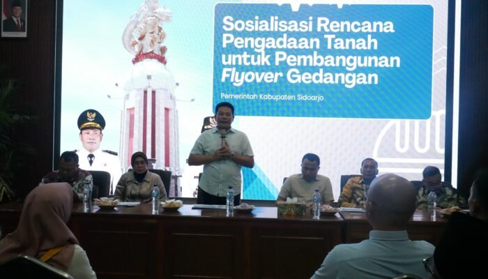 Pemkab Sidoarjo Targetkan Pembebasan Lahan Selesai 2026, Ganti Rugi Pakai Appraisal Tertinggi