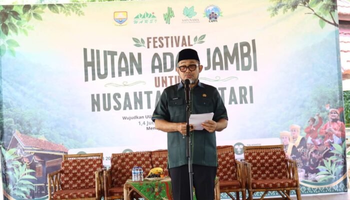 Jambi Percepat Pengakuan Hutan Adat, Dukung Target 1,4 Juta Hektar Nusantara Lestari